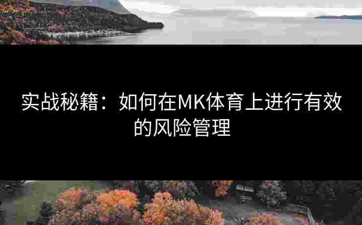 实战秘籍：如何在MK体育上进行有效的风险管理