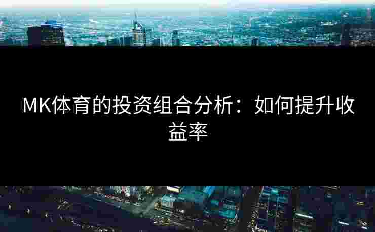 MK体育的投资组合分析：如何提升收益率
