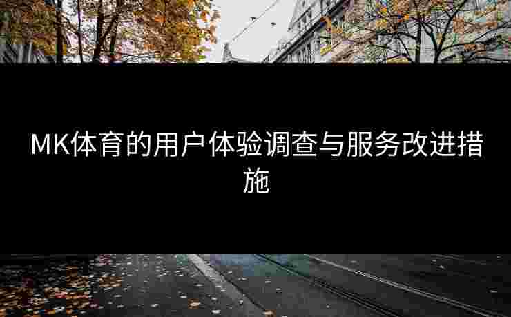 MK体育的用户体验调查与服务改进措施